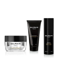 Load image into Gallery viewer, HOMME GIFTSET - BEARD OIL, HAIR &amp; BODY WASH, SCALP SCRUB - Balmain Hair Couture Middle East
